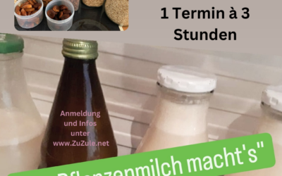Workshop „Die Pflanzenmilch macht’s“