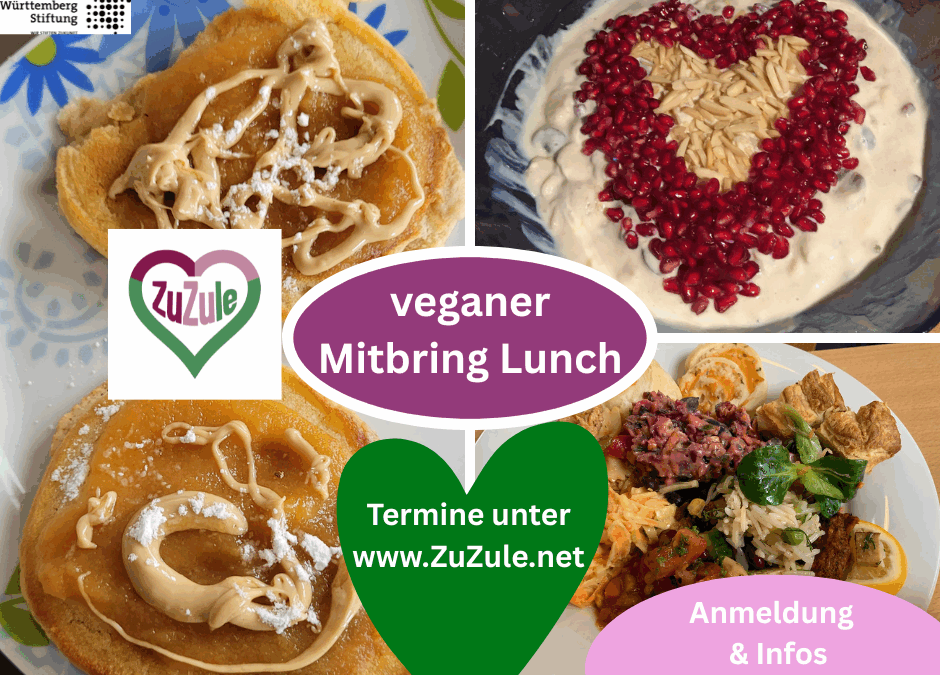 ZuZules veganer Mitbring Lunch