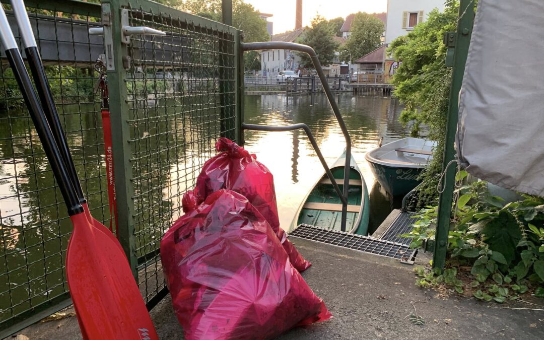 Neckar-Cleanup mit TTES