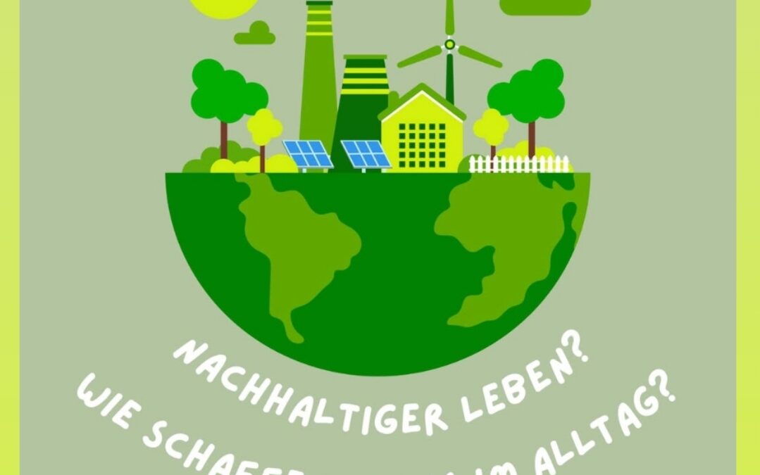 Nachhaltig leben – wie geht das im stressigen Alltag? online Veranstaltung